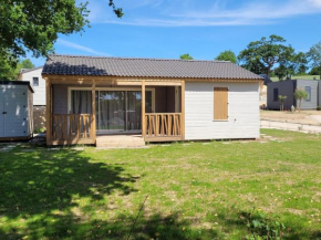 Chalet paisible avec piscine chauffée, proche golfe du Morbihan et plages - FR-1-783-2
